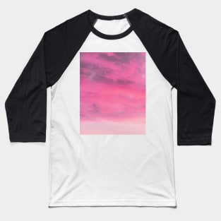 Landscape - Pink sunset Baseball T-Shirt
